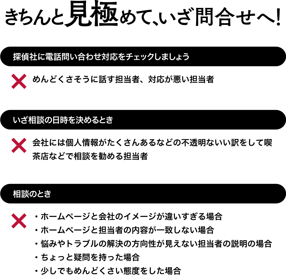 信頼の探偵をお勧め